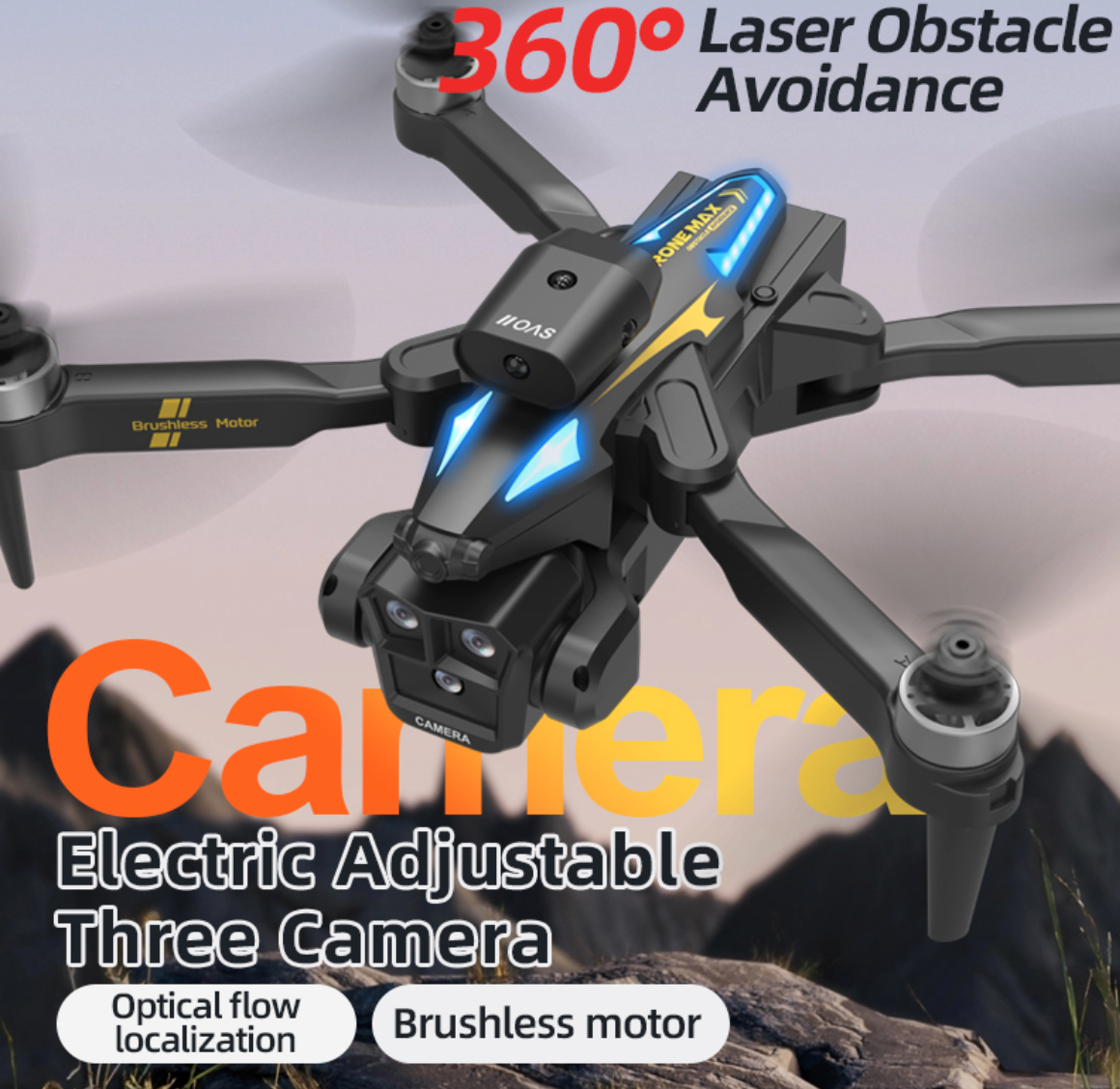 Drone HD Foldable C105 – Smart Aerial Camera for Epic Shots - YN