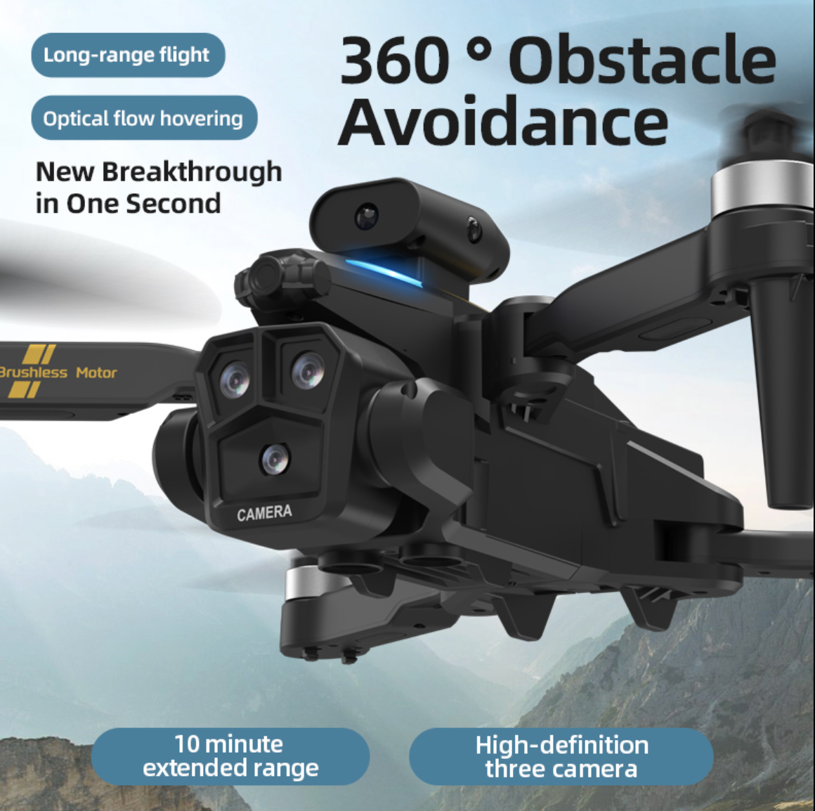 Drone HD Foldable C105 – Smart Aerial Camera for Epic Shots - YN